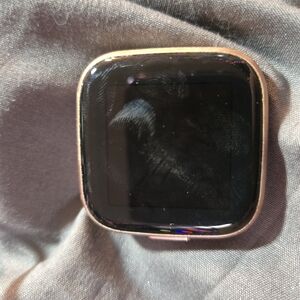 Gold and Black Smartwatch
